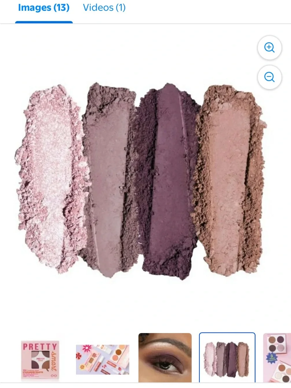 Pretty smart eyeshadow palette 104 Vegan makeup sealed